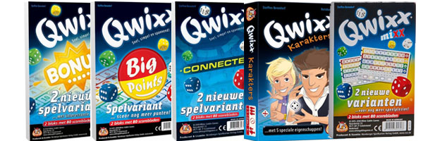 Alle versies van Qwixx