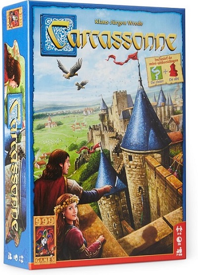 Carcassonne spelen met 2 personen