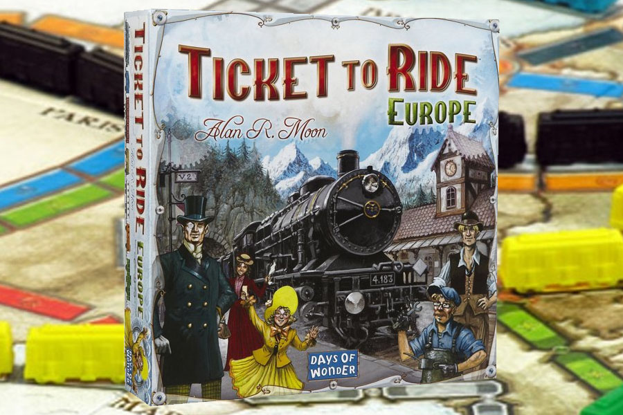 Je bekijkt nu Ticket to Ride Europe review en beoordeling