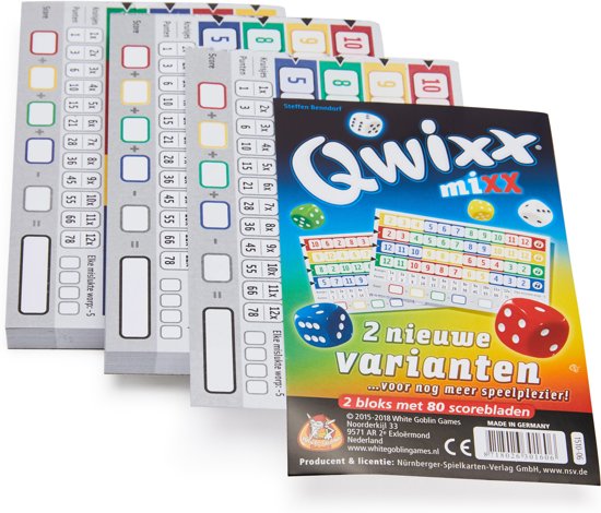 Qwixx uitbreiding Mix
