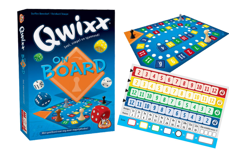 Lees meer over het artikel Qwixx On Board: een standalone uitbreiding voor Qwixx!