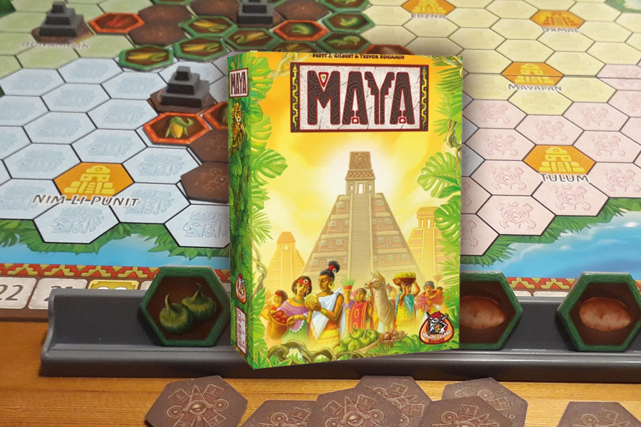 Je bekijkt nu Maya bordspel review: Strategisch tegel legspel