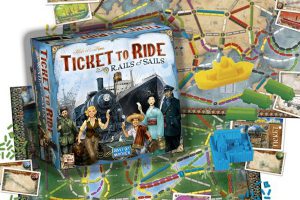Lees meer over het artikel Ticket to Ride Rails & Sails review: expert versie met nieuwe opties