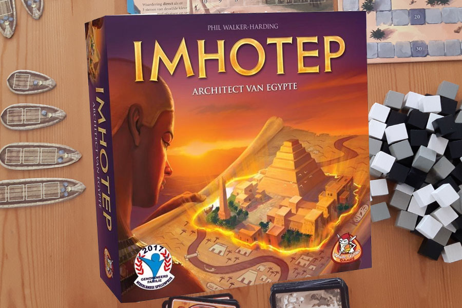 Je bekijkt nu Imhotep spel review: tactisch bordspel voor de hele familie
