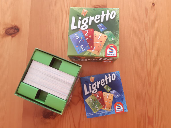 Ligretto: inhoud van de doos