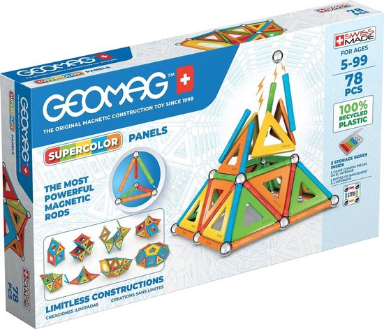 Geomag Super Color Recycled 78 delig