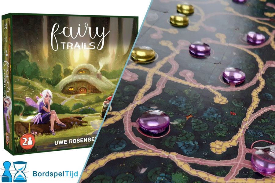 Lees meer over het artikel Fairy Trails review: 2 speler tegel legspel