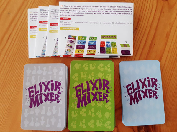 Elixir Mixer inhoud van de doos