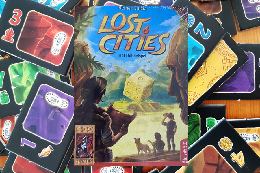 Lees meer over het artikel Lost Cities Het Dobbelspel: ga op expeditie en kies de juiste kaarten