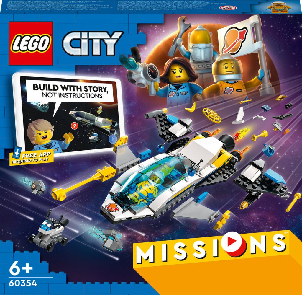 Lego City Ruimteschip Verkenningsmissie op Mars