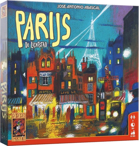 Parijs - spelletje voor 2 personen
