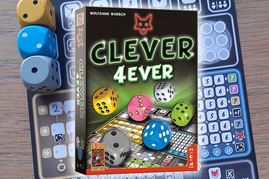 Lees meer over het artikel Clever 4ever dobbelspel review: de vierde variant in de Clever familie