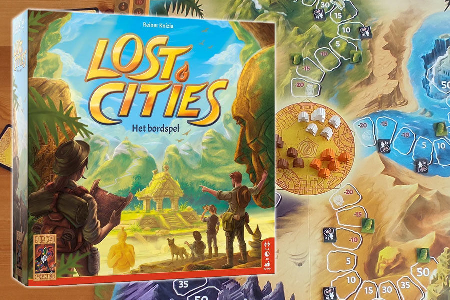 Je bekijkt nu Lost Cities Het Bordspel review: op expeditie naar verloren steden
