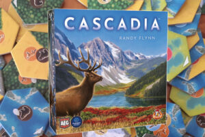Lees meer over het artikel Cascadia spel review: tactisch dieren plaatsen op leefgebiedstegels