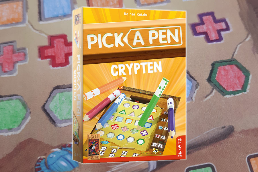 Lees meer over het artikel Pick a Pen – Crypten: dobbelen met potloden